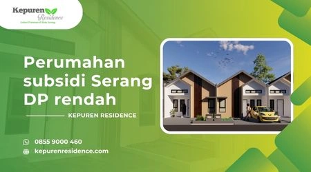 Perumahan subsidi Serang DP rendah
