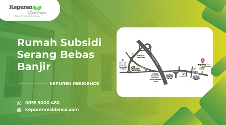 Rumah subsidi Serang bebas banjir new